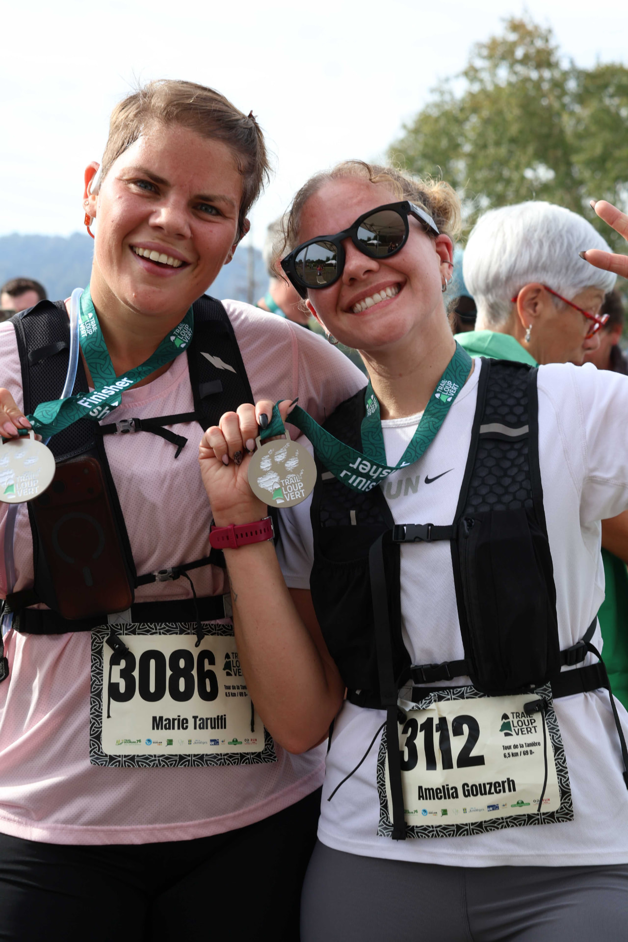 Portraits à l'arrivée, photo 1