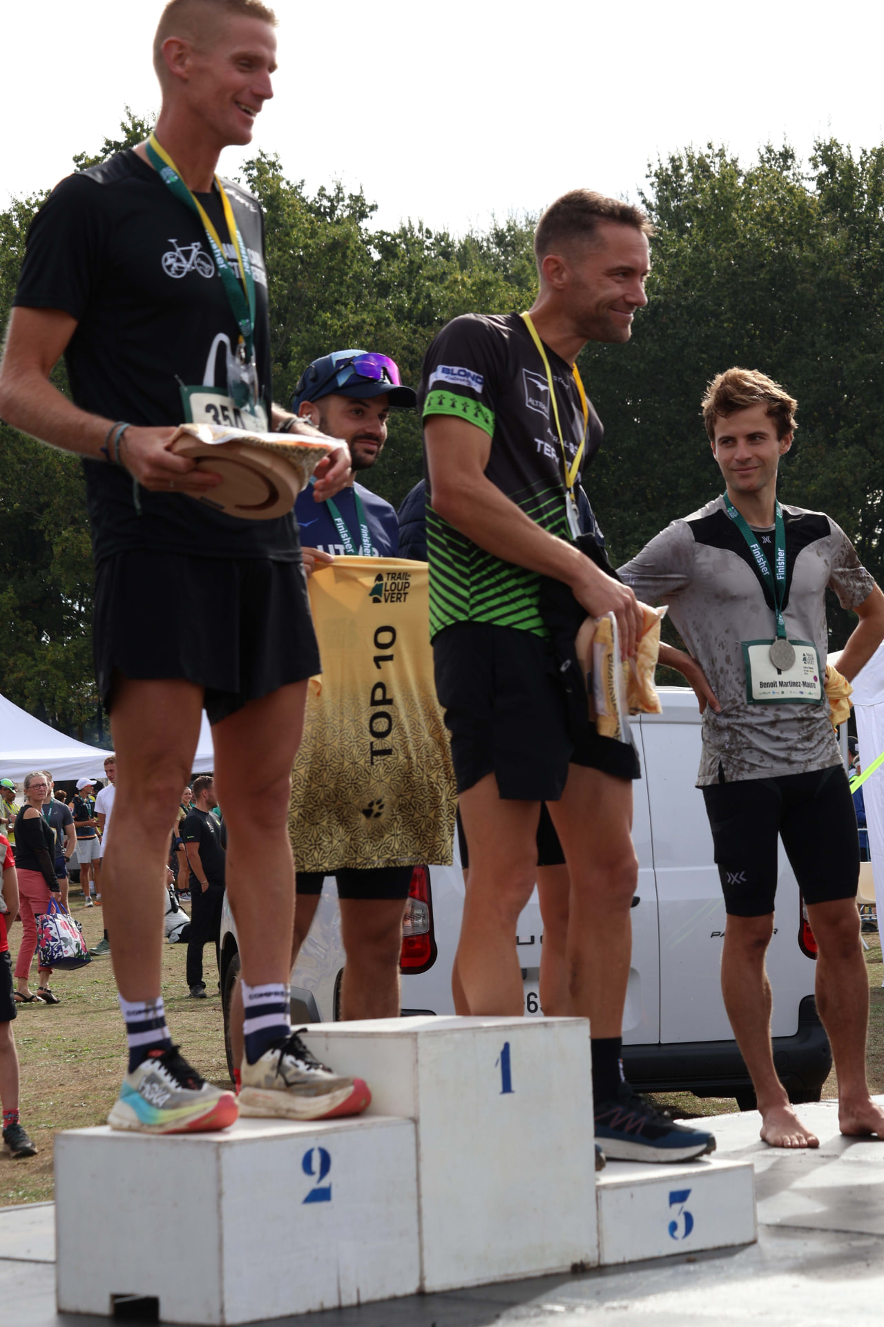 Les épreuves et les podiums du Trail du Loup Vert, photo 1